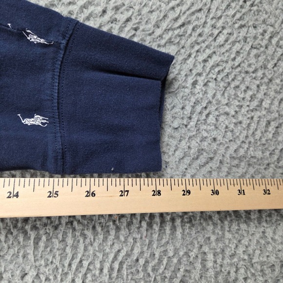 POLO RALPH LAUREN Pants Mens M Blue Pajama Pony All Over Print Lounge Cotton - Picture 7 of 12